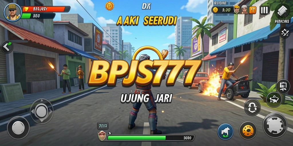 Tampilan gameplay seru BPJS777 saat beraksi melawan musuh.