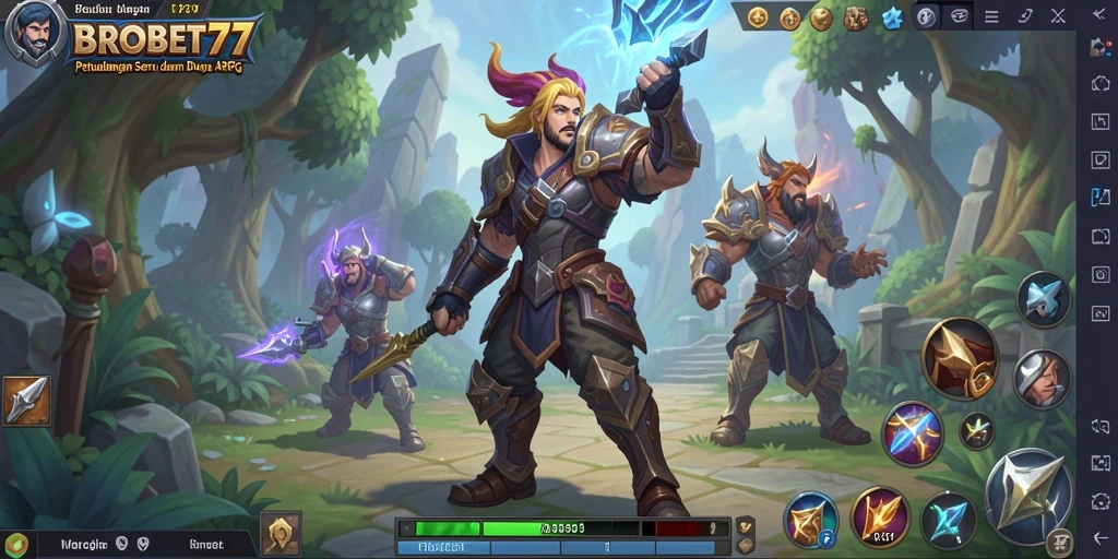 Tangkapan layar dari pengalaman gameplay seru di BROBET77.