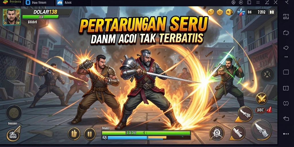 Screenshot DOLAR138 menampilkan gameplay menegangkan dalam aksi penuh adrenalin.