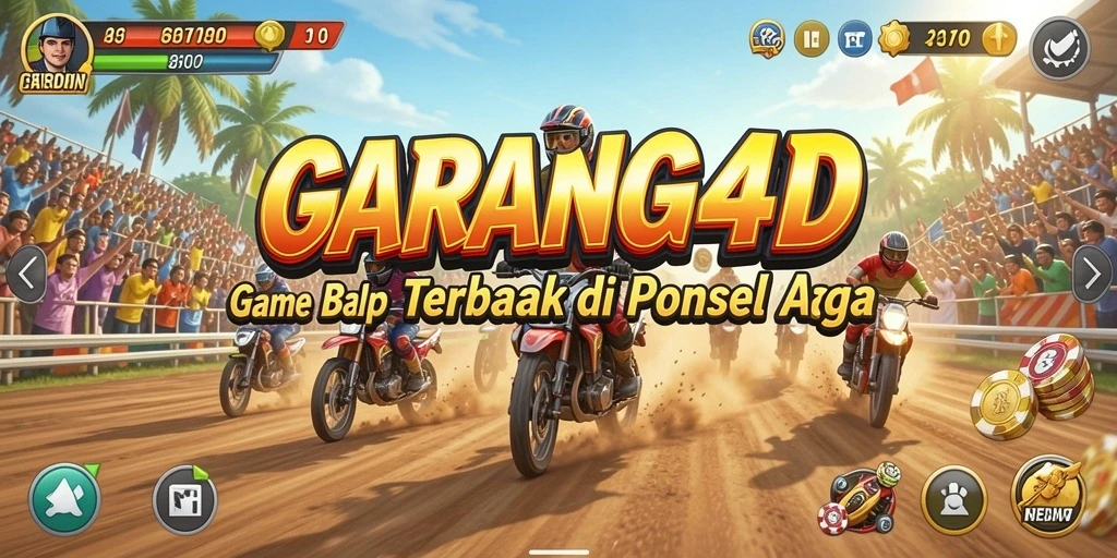 Gameplay menarik dari GARANG4D dengan balapan seru.