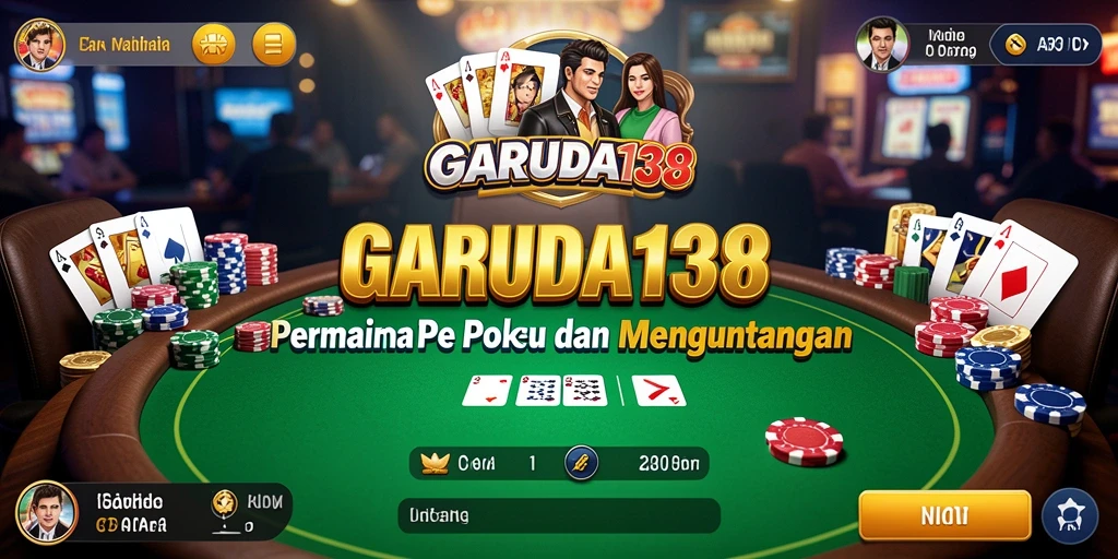 Gameplay poker yang seru dan menantang di GARUDA138.