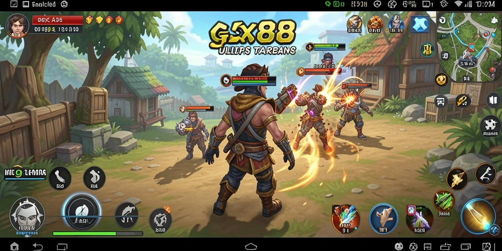 Tampilan antarmuka utama GX88 menunjukkan alat-alat Utility yang bermanfaat.