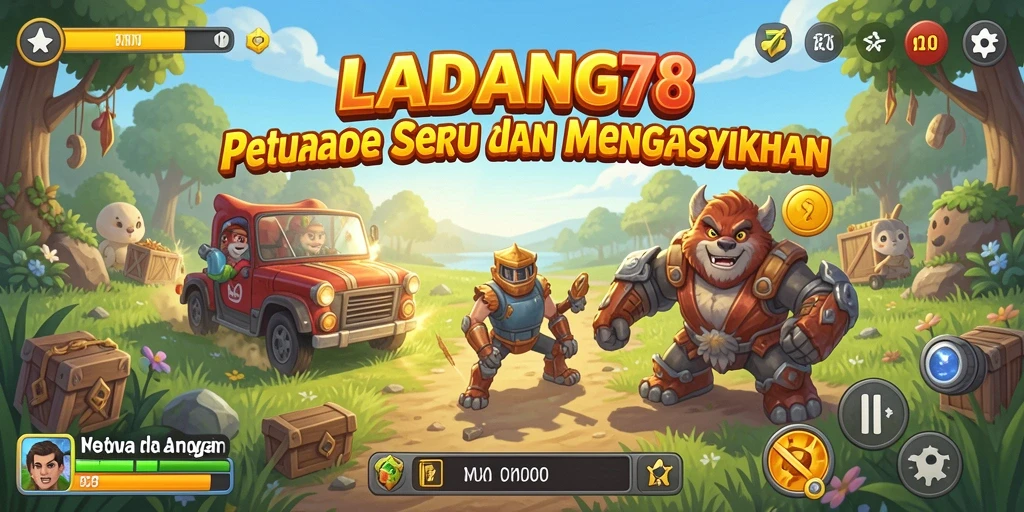 Tampilan menarik dari gameplay Arcade LADANG78 yang mengasyikkan.