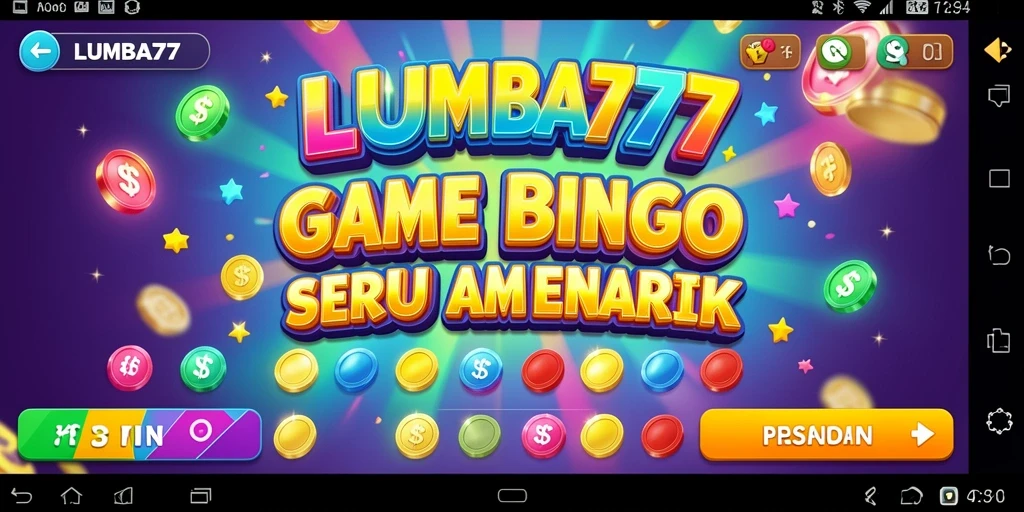 Tampilan bermain Bingo di LUMBA77 yang menakjubkan.