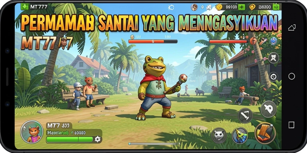 Tangkapan layar gameplay MT777 yang penuh warna dan mengasyikkan.