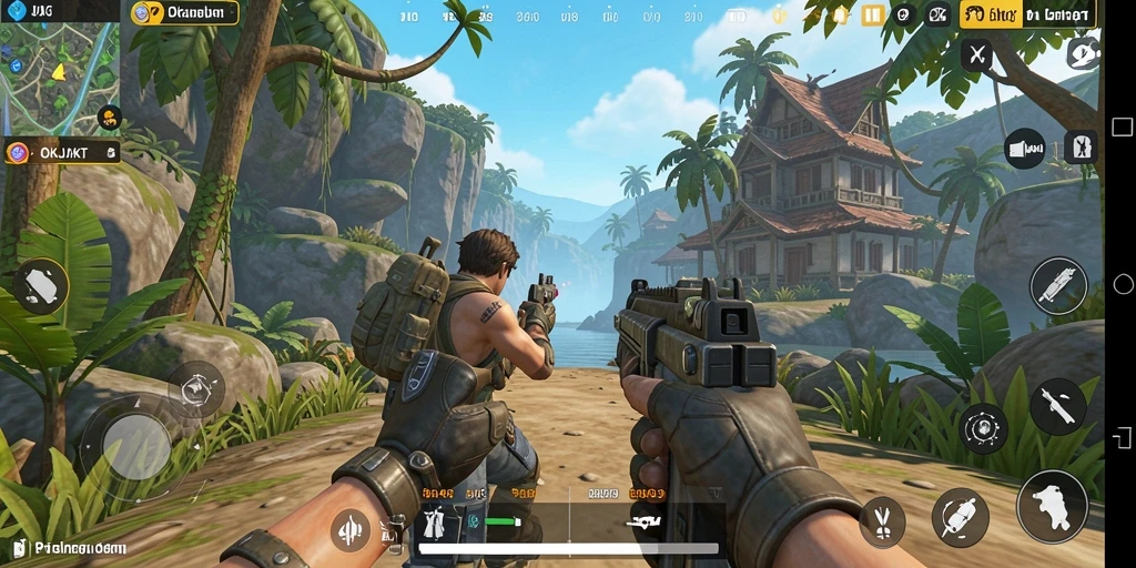 Tampilan menarik dari gameplay seru OKJKT di TPS.