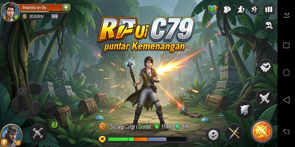 Tampilan gameplay RP79 yang menantang dan seru.