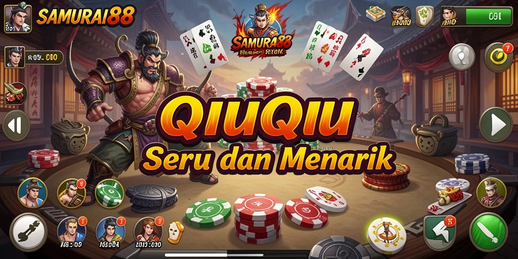 Tampilan gameplay QiuQiu yang menarik dan seru.