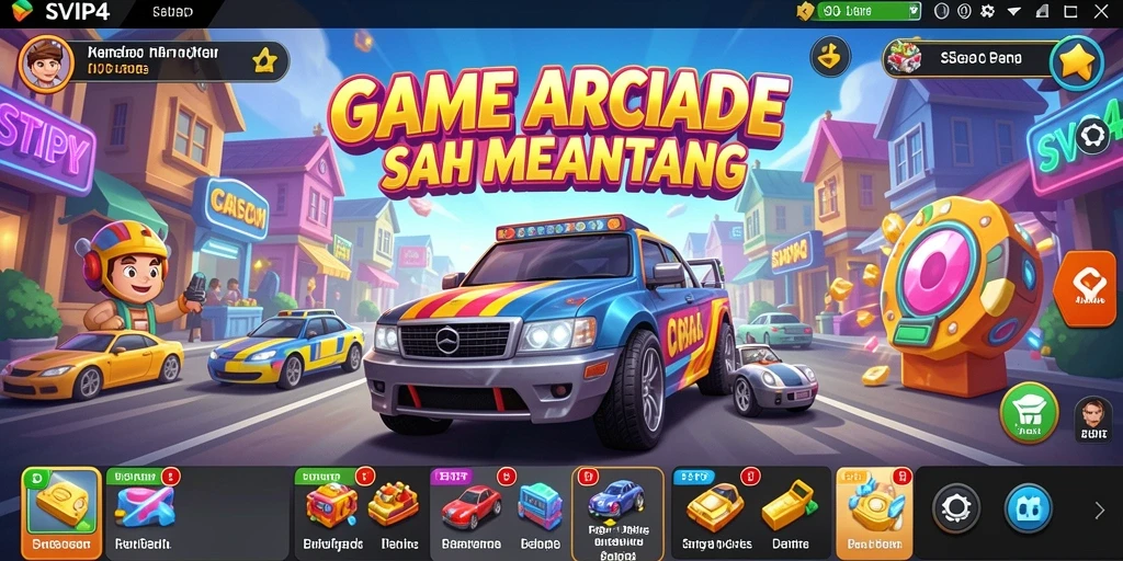 Tampilan gameplay seru dalam SVIP4 dengan tantangan menarik.