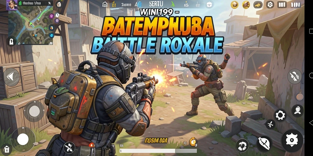 Gameplay mendebarkan di WIN199 dengan aksi Battle Royale yang intens.