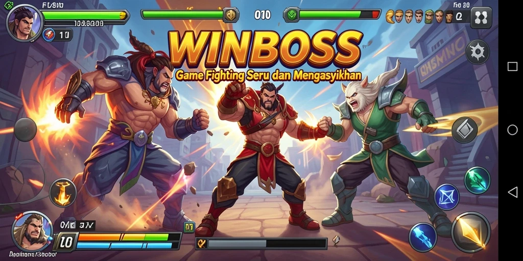 Gameplay seru dan menegangkan di WINBOSS dengan karakter unik.